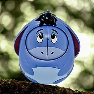 Disney Baby Winnie the Pooh Eeyore Tumbler Toy Blue Wobble Infant Toy 6+ Months